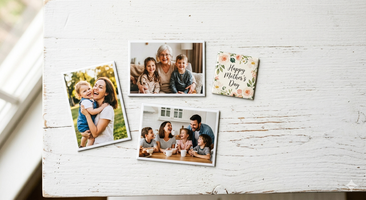 5 Custom Rectangle Photo Magnets