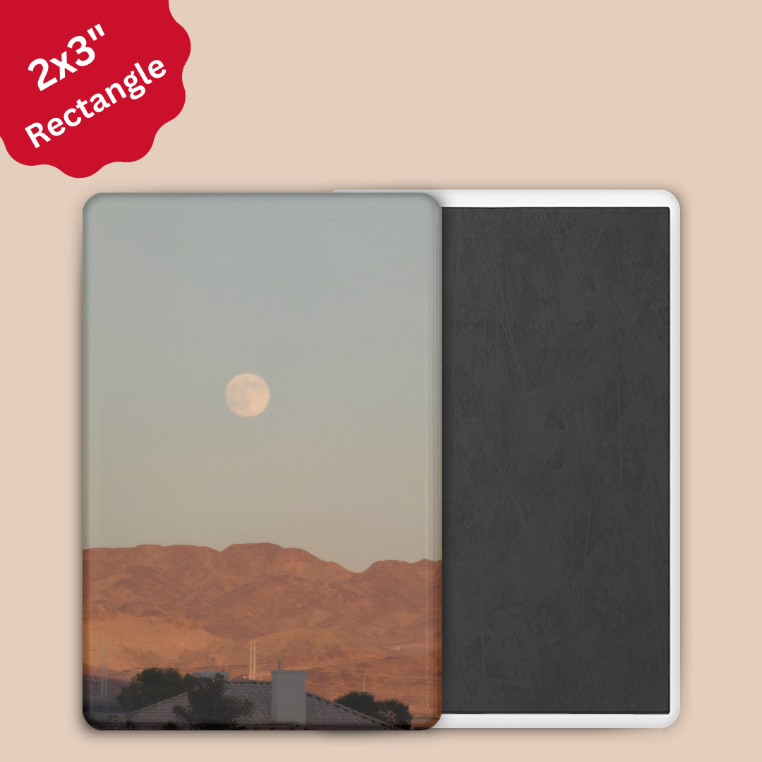 2" x 3" Rectangle Custom Photo Magnet