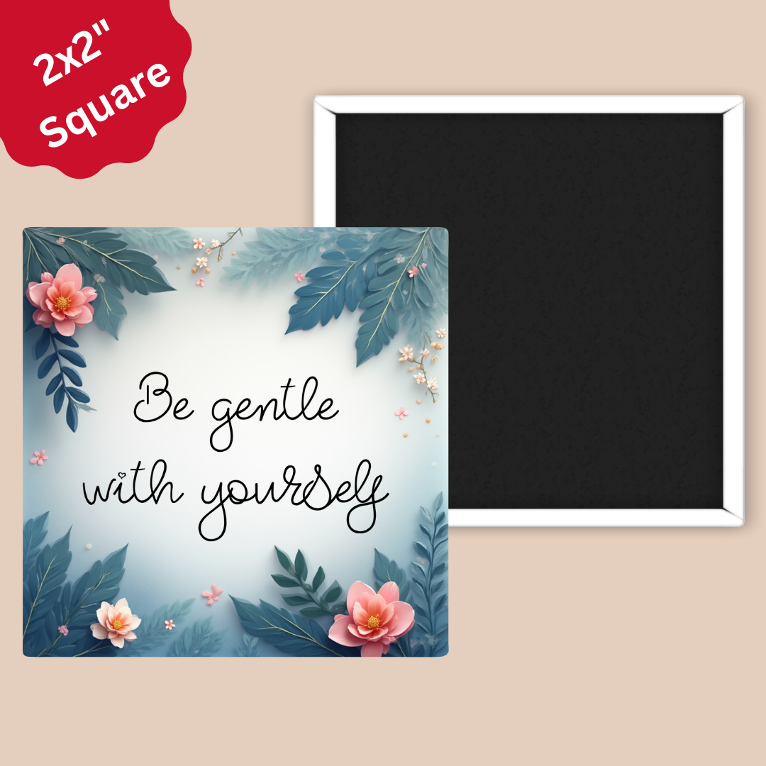 2" x 2" Square Custom Photo Magnet