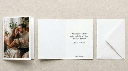 Custom Photo Greeting Card - 4x6